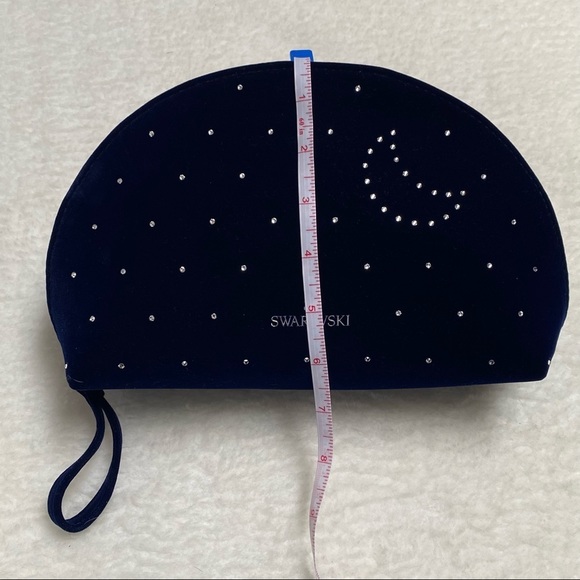 New Authentic Swarovski Clutch Cosmetic Bag - Picture 4 of 11
